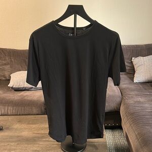 Cuts Clothing Black Short Sleeve Tee